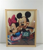 Walt Disney Mickey and Minnie Mouse in Chairs