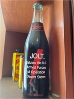Jolt US Armed forces soda bottle