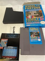 Wheel of Fortune NES game with Box