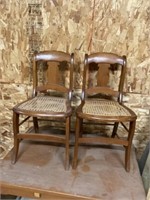Wicker chairs