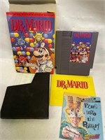 NES, Dr. Mario game with Box