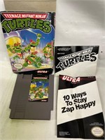 NES Teenage Mutant Ninja Turtles game
