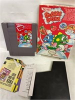 NES Bubble Bobble game with Box