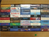 Group approx 50 sealed VHS tapes movies shows etc