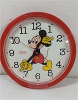 Mickey Mouse Lorus Quartz Wall clock