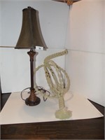 Macrame Plant hanger & Lamp