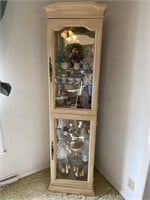 Curio cabinet contents, not included
