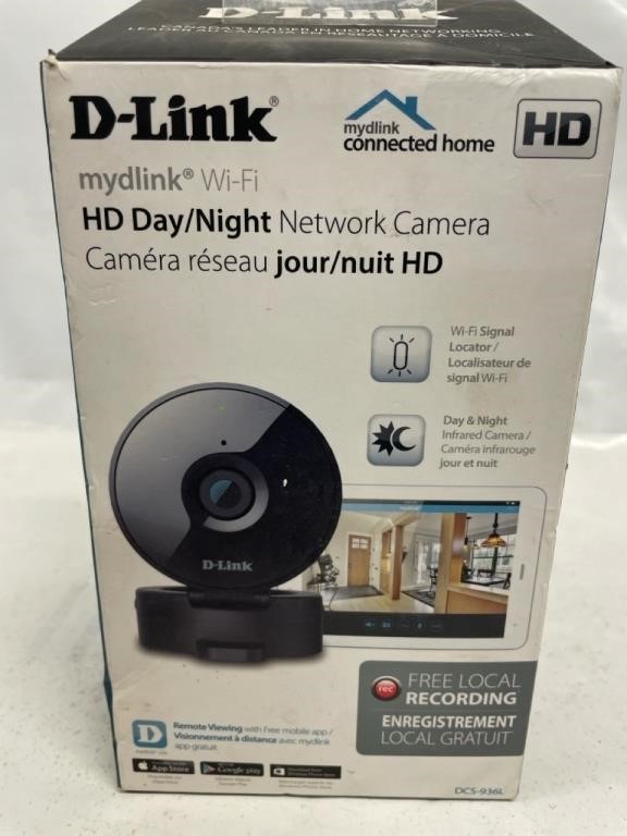 D-link wifi HD day night network camera