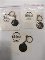 Beatles memorabilia keychains