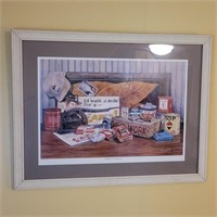Framed "Pride In Tobacco " Print by Patty Bailey