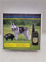 Rechargeable/waterproof dog collar x10