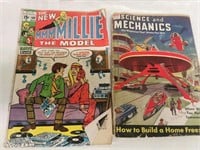 Millie the model science and mechanics comic lot