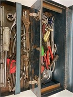 Toolbox Full of Tools Wrenches, pliers etc.