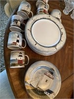 David Carter Brown lighthouse dinnerware set