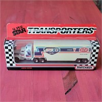 Matchbox Richard Petty Transporter 8" long