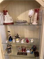 China cabinet contents