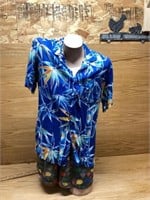 Vintage impulse Hawaiian shirt size medium