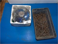 Nails up to 5.5" & 12V fan
