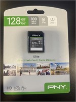 PNY 64GB Elite Class 10 U1 V10 SDXC Flash Memory