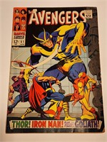 MARVEL COMICS AVENGERS #51 SILVER AGE COMIC