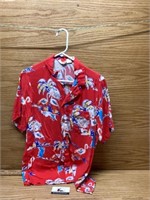 Vintage Frankenstein Hawaiian shirt size medium
