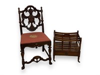 Russian Double Headed Eagle Side Chair, More