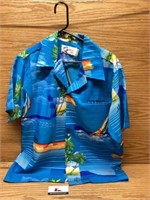 Digit Shoreline Hawaii Hawaiian shirt size large
