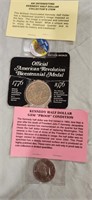 Bicentennial Medal, Kennedy Collector's Items