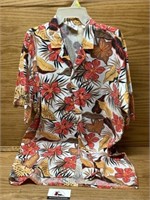 Vintage trader bay Hawaiian shirt size large