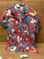 Vintage Fast Breakers Hawaiian shirt size medium
