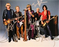 Aerosmith signed promo photo