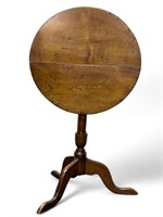 Antique Trifoot Candlestand / Tilt Top Table