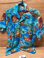 Vintage Maunakea Hawaiian shirt size medium