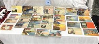 Large Group of Antique Postcard Booklets