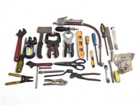 Hand Tools, Pliers, Level, Wire Crimps, Pipe Wrenc