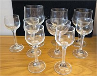 Lot of Assorted Cocktail/Wine Glasses