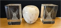 Glass & Marble Paperweights