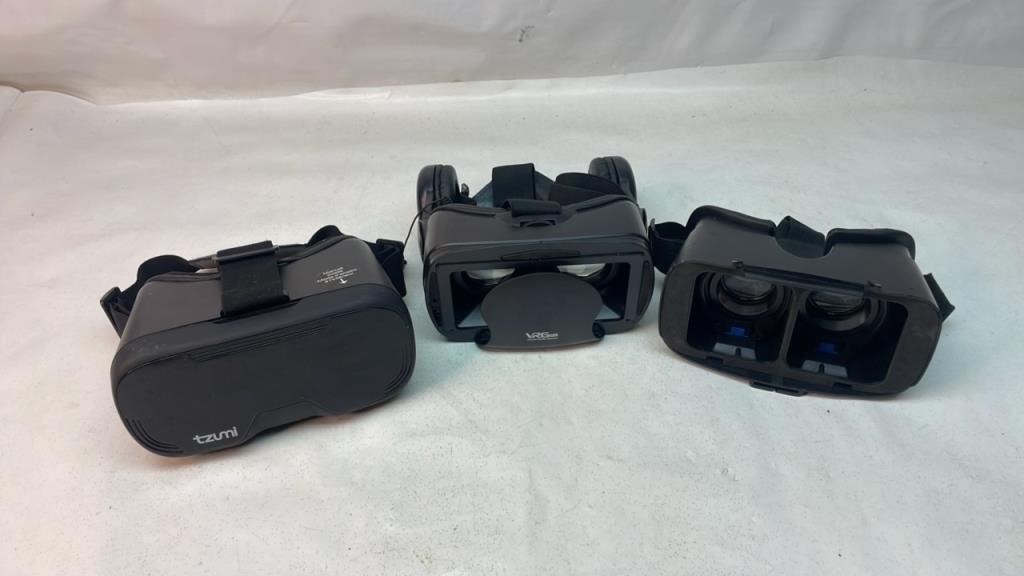 VR headsets for phones lot