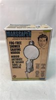 Manscaper Fog-free, shower shaving mirror