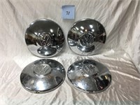 Set of 4 VW Bug hubcaps