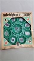 Transform Michigan rummy plastic tray opened box