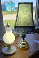 Lot of 2 Vintage Table Lamps