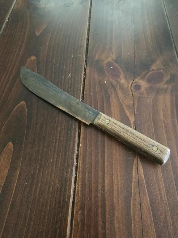 Vintage butcher knife