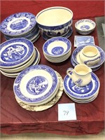 Blue Willow, Staffordshire, & Misc. Open Stock...