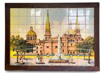 Tile Art of the Catedral de Guadelajara