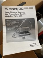 Bissell deep cleaning machine