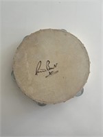 Beatles Pete Best signed tambourine