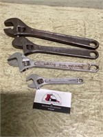 Crescent and other adjustable wrenches