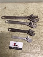 Crescent and other adjustable wrenches