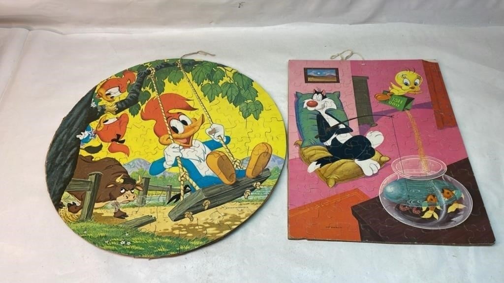 Woody woodpecker, and Looney Tunes puzzle